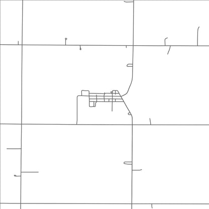 ROAD MAP OF WANDA, MINNESOTA BY MAPBAKES