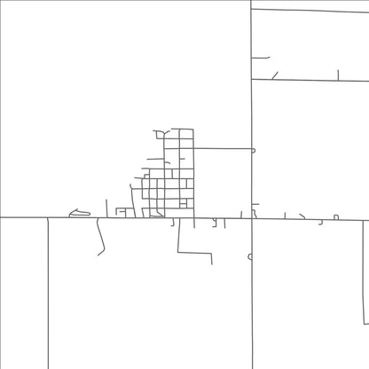 ROAD MAP OF WAUBUN, MINNESOTA BY MAPBAKES