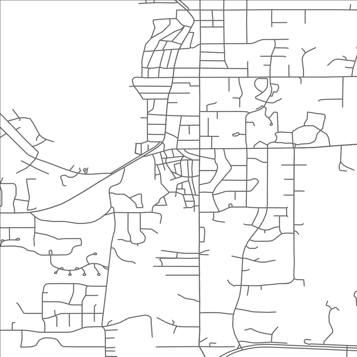 ROAD MAP OF WILLERNIE, MINNESOTA BY MAPBAKES