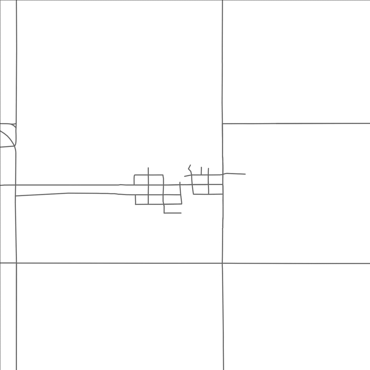 ROAD MAP OF WINGER, MINNESOTA BY MAPBAKES