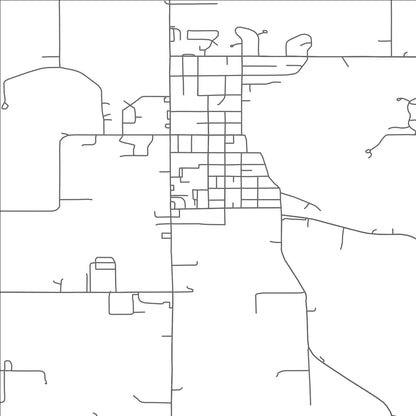 ROAD MAP OF WINSTED, MINNESOTA BY MAPBAKES