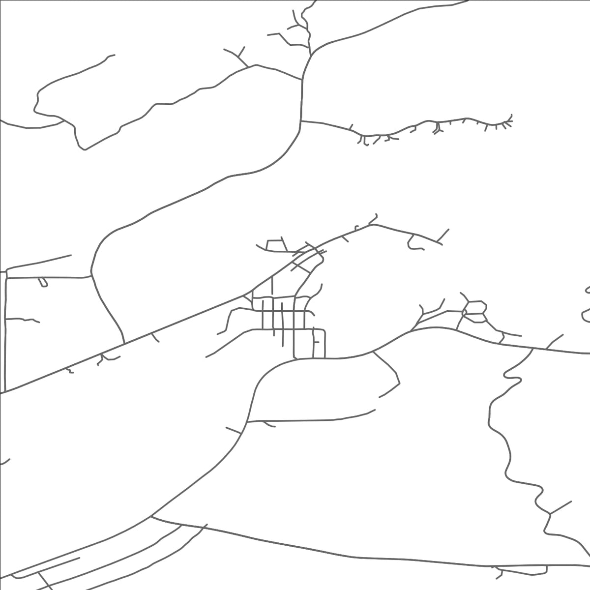 ROAD MAP OF WINTON, MINNESOTA BY MAPBAKES