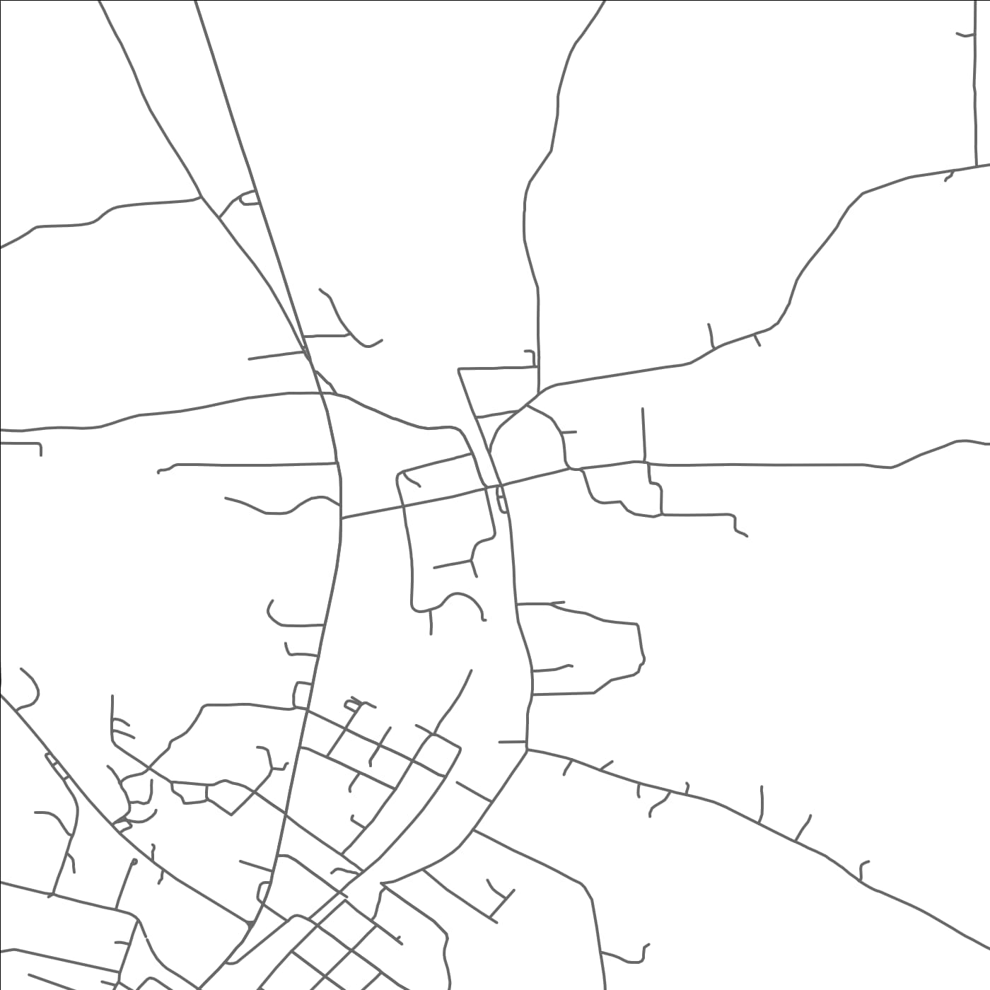 ROAD MAP OF BEAUREGARD, MISSISSIPPI BY MAPBAKES