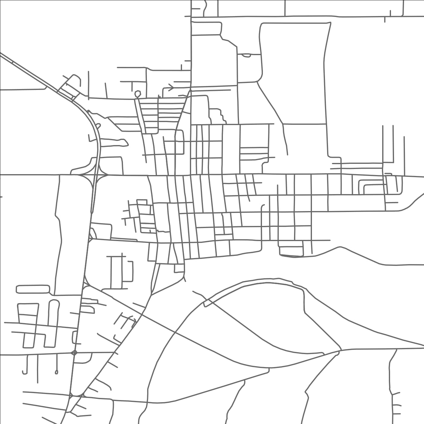 ROAD MAP OF BELZONI, MISSISSIPPI BY MAPBAKES