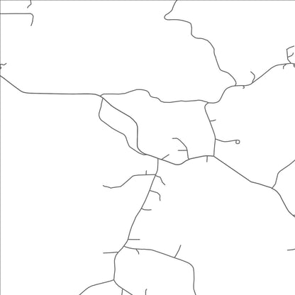 ROAD MAP OF CHALYBEATE, MISSISSIPPI BY MAPBAKES