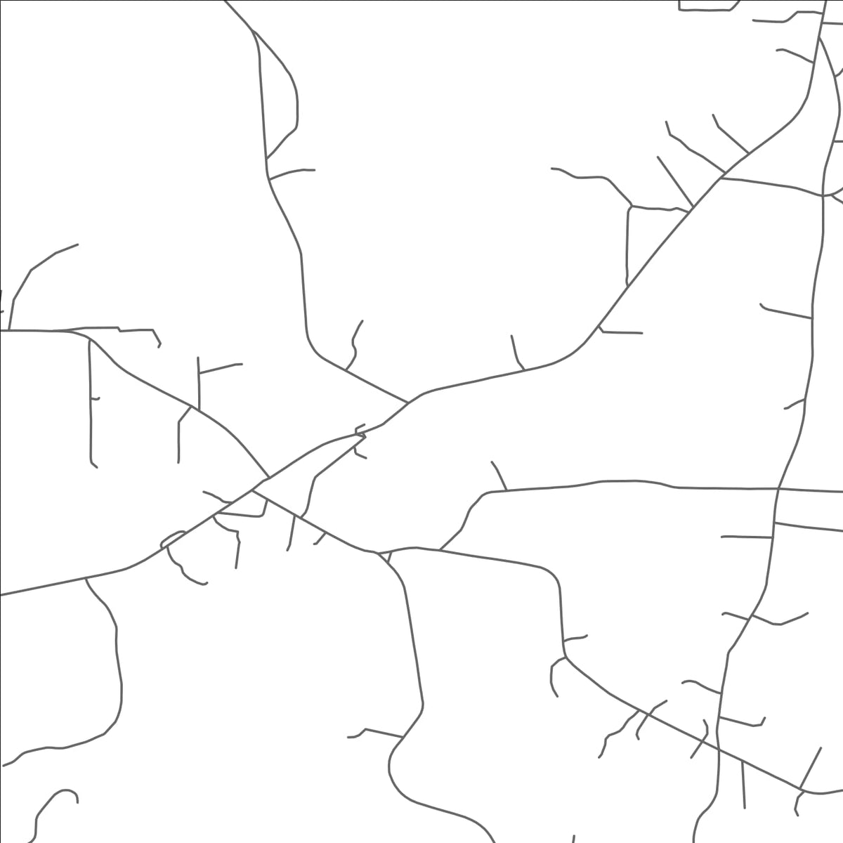 ROAD MAP OF CLARA, MISSISSIPPI BY MAPBAKES