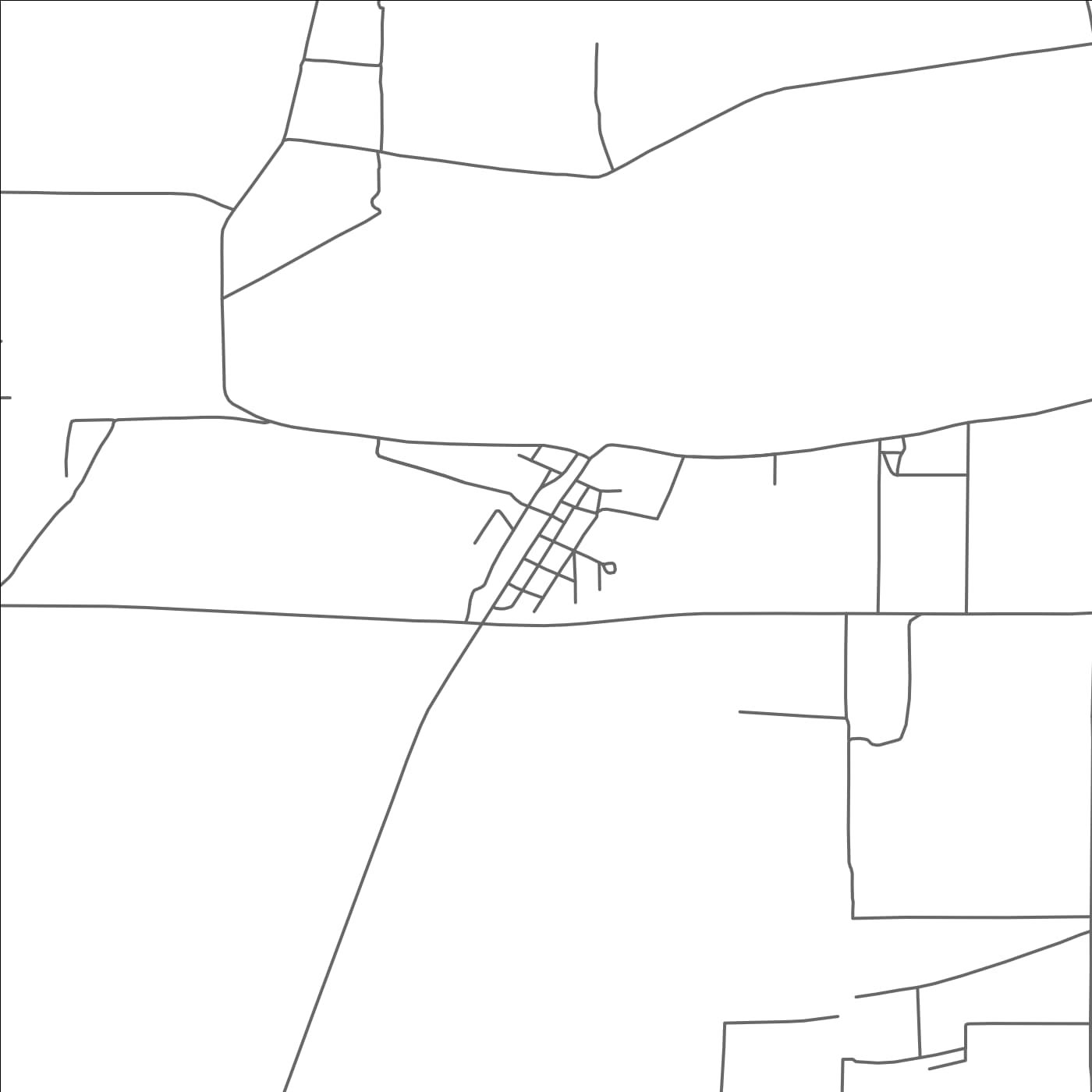 ROAD MAP OF COAHOMA, MISSISSIPPI BY MAPBAKES