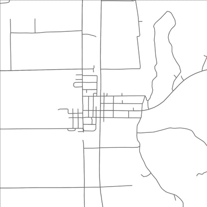 ROAD MAP OF CRENSHAW, MISSISSIPPI BY MAPBAKES