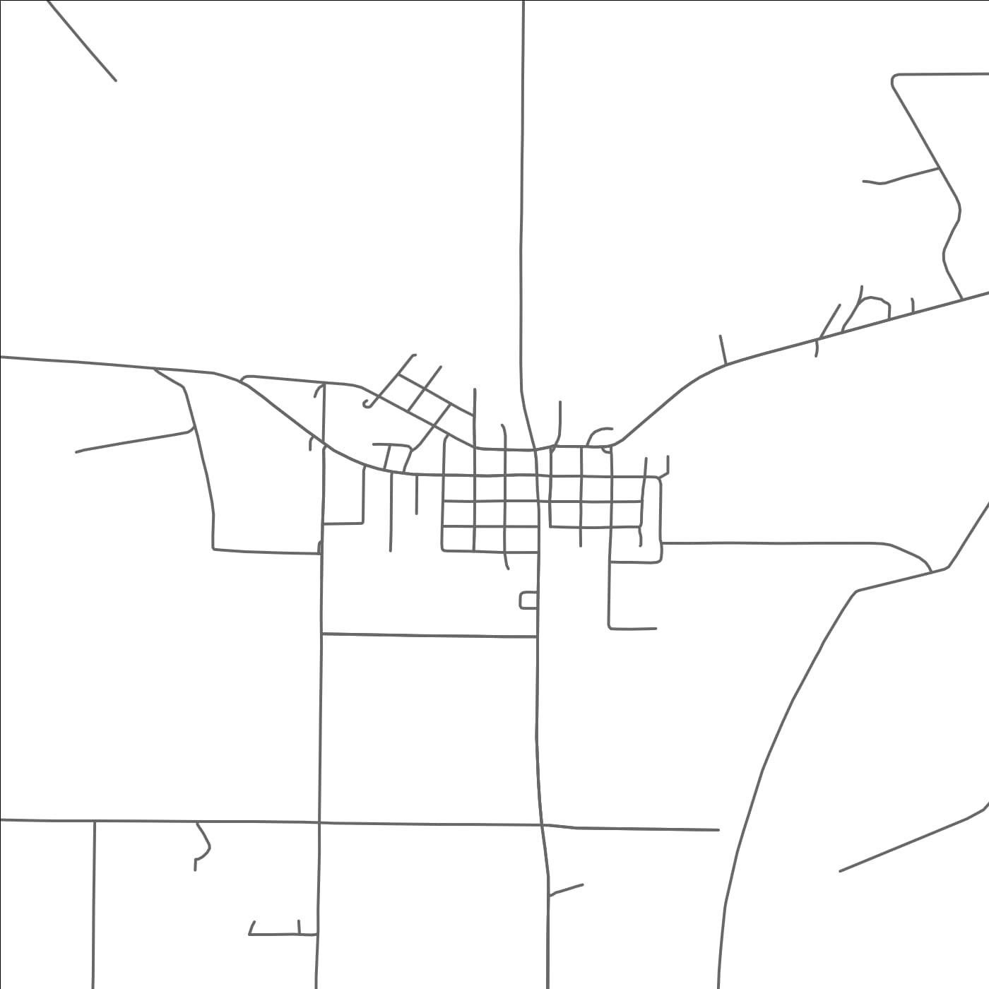 ROAD MAP OF CROWDER, MISSISSIPPI BY MAPBAKES