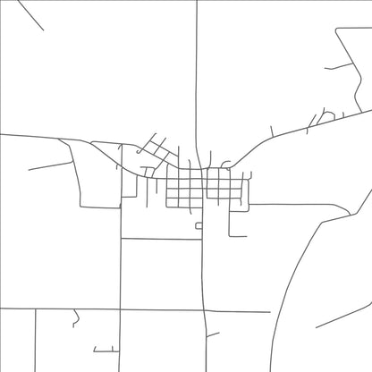 ROAD MAP OF CROWDER, MISSISSIPPI BY MAPBAKES