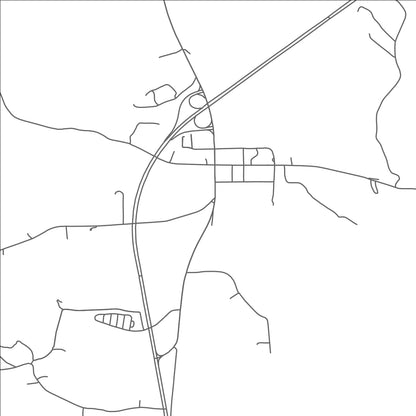 ROAD MAP OF DE SOTO, MISSISSIPPI BY MAPBAKES