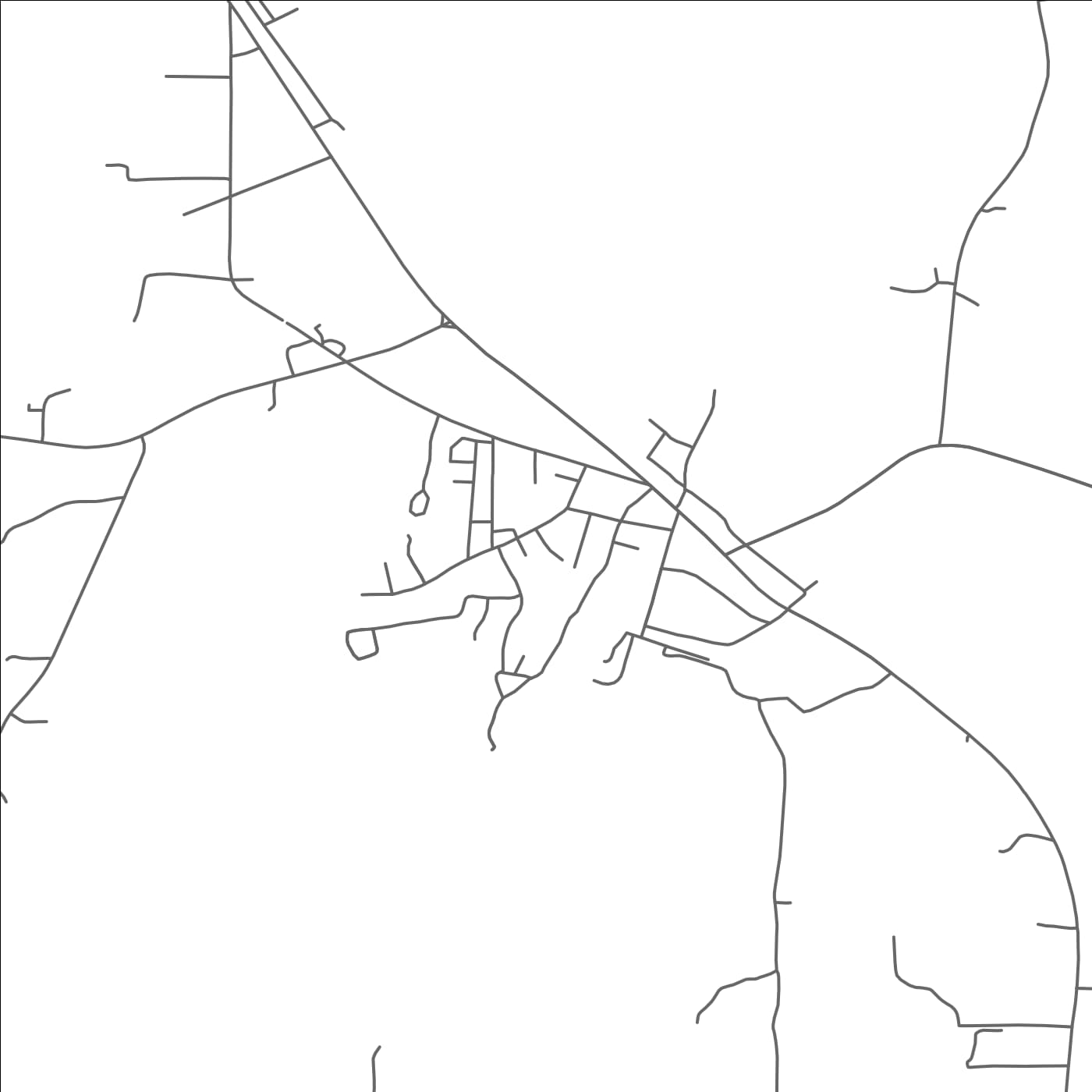 ROAD MAP OF DUCK HILL, MISSISSIPPI BY MAPBAKES