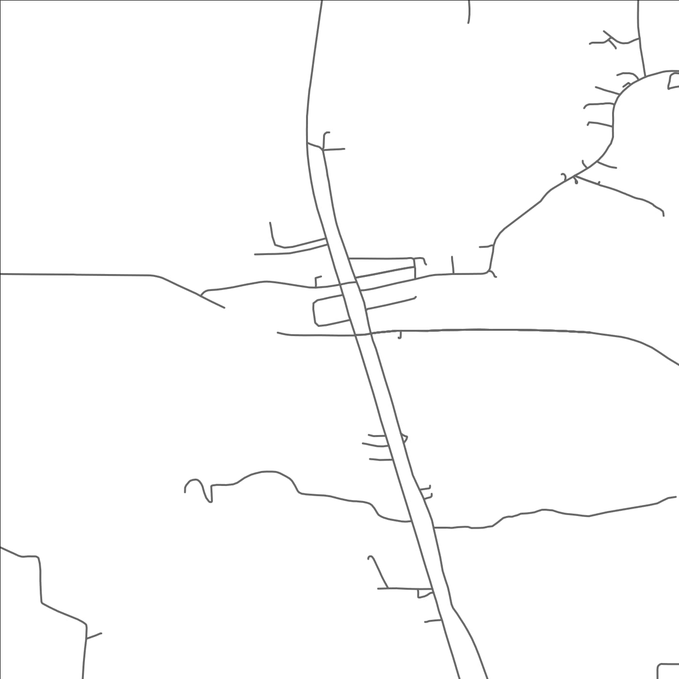 ROAD MAP OF EASTABUCHIE, MISSISSIPPI BY MAPBAKES