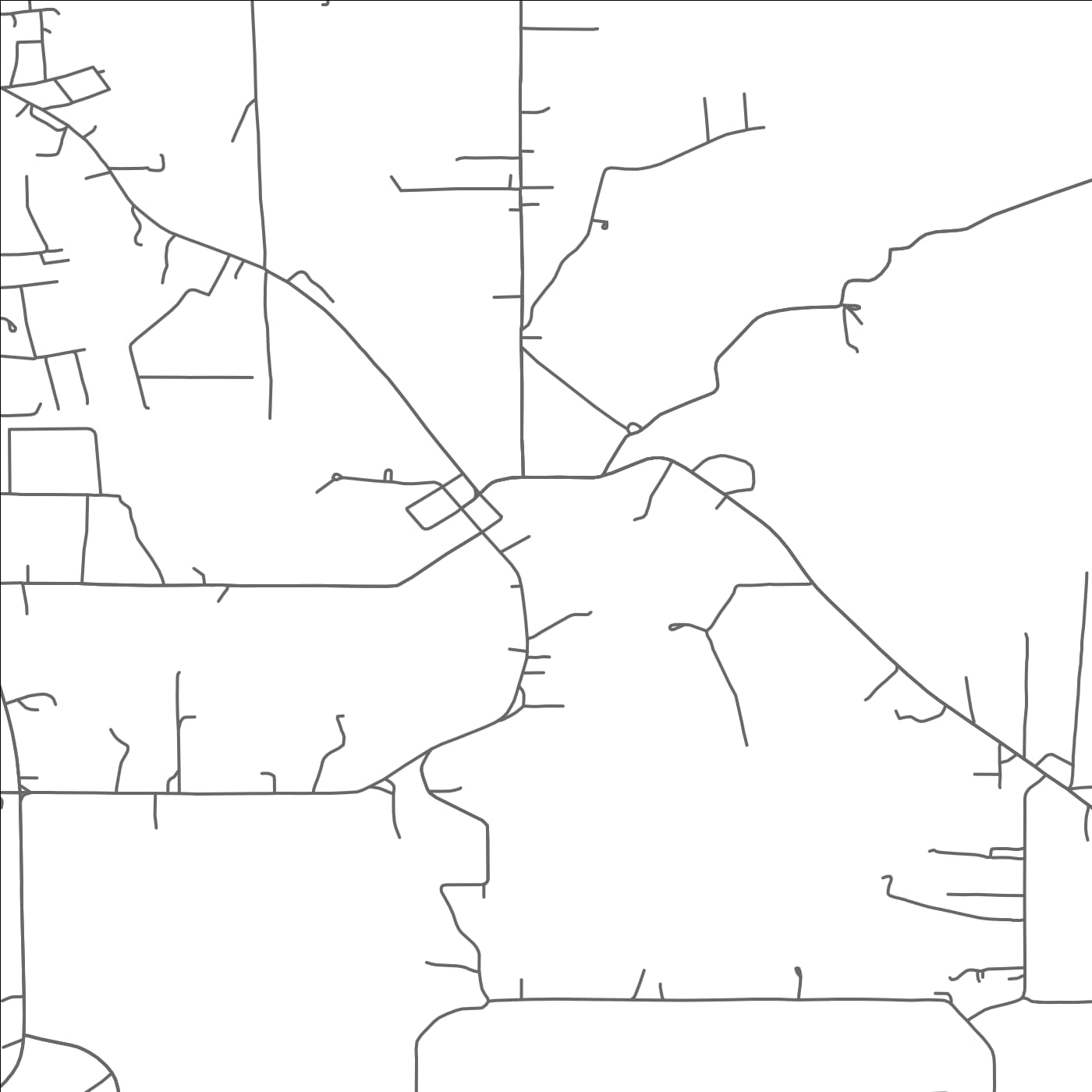 ROAD MAP OF GOLDEN, MISSISSIPPI BY MAPBAKES