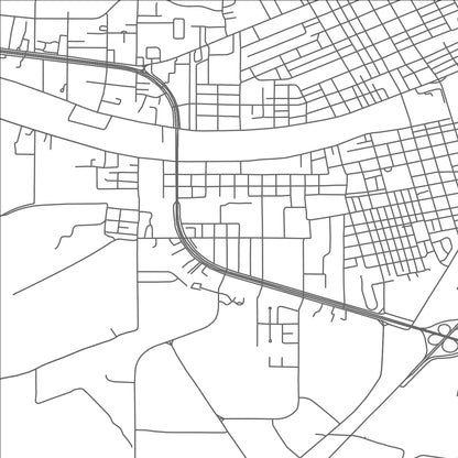 ROAD MAP OF GREENWOOD, MISSISSIPPI BY MAPBAKES