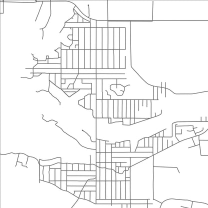 ROAD MAP OF GULF PARK ESTATES, MISSISSIPPI BY MAPBAKES