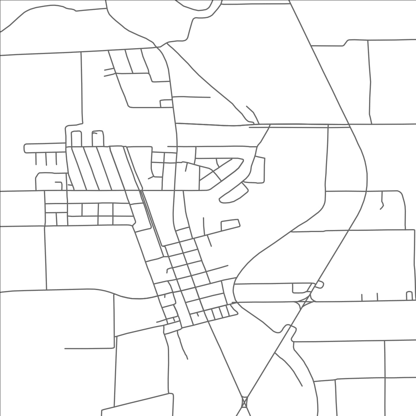 ROAD MAP OF HOLLANDALE, MISSISSIPPI BY MAPBAKES