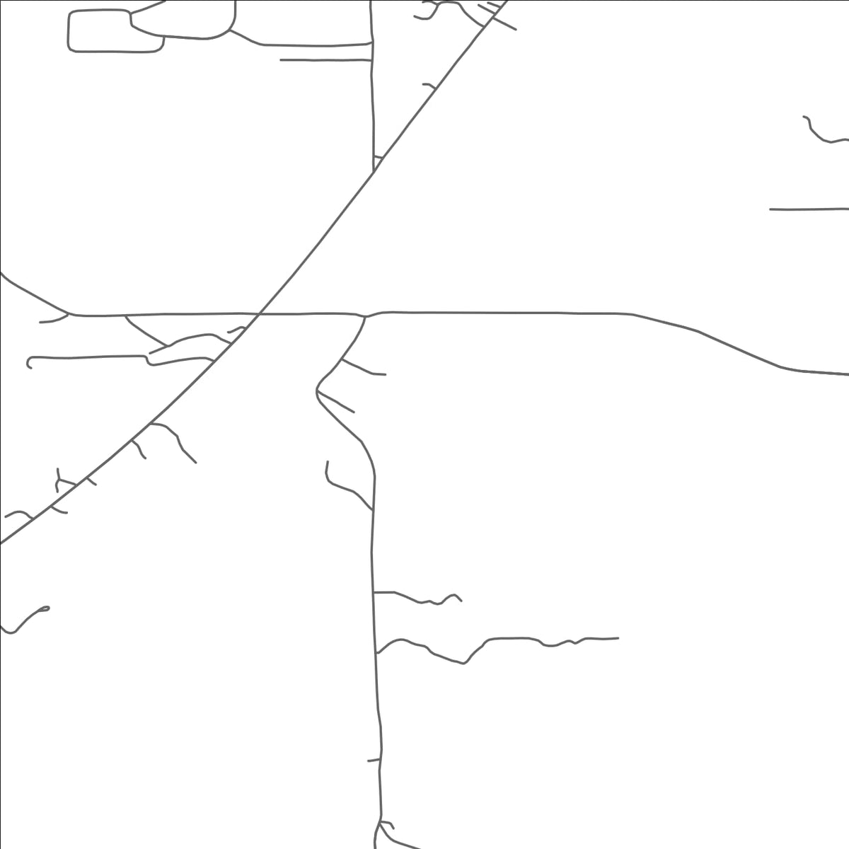 ROAD MAP OF LAMAR, MISSISSIPPI BY MAPBAKES