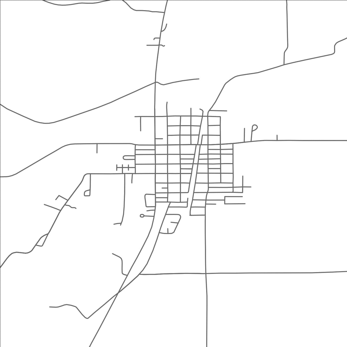 ROAD MAP OF LAMBERT, MISSISSIPPI BY MAPBAKES