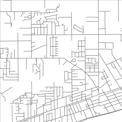 ROAD MAP OF LONG BEACH, MISSISSIPPI BY MAPBAKES