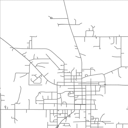 ROAD MAP OF LUCEDALE, MISSISSIPPI BY MAPBAKES