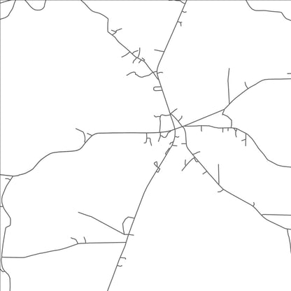 ROAD MAP OF MARIETTA, MISSISSIPPI BY MAPBAKES