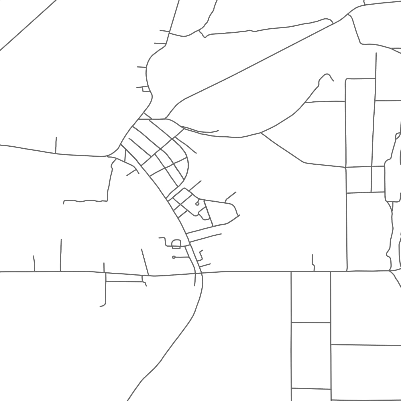 ROAD MAP OF METCALFE, MISSISSIPPI BY MAPBAKES