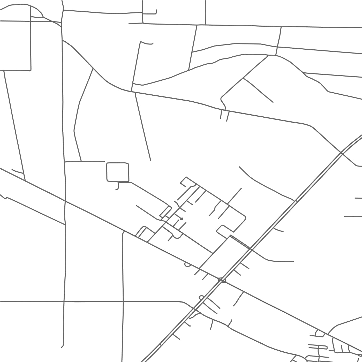 ROAD MAP OF MISSISSIPPI VALLEY STATE UNIVERSITY, MISSISSIPPI BY MAPBAKES