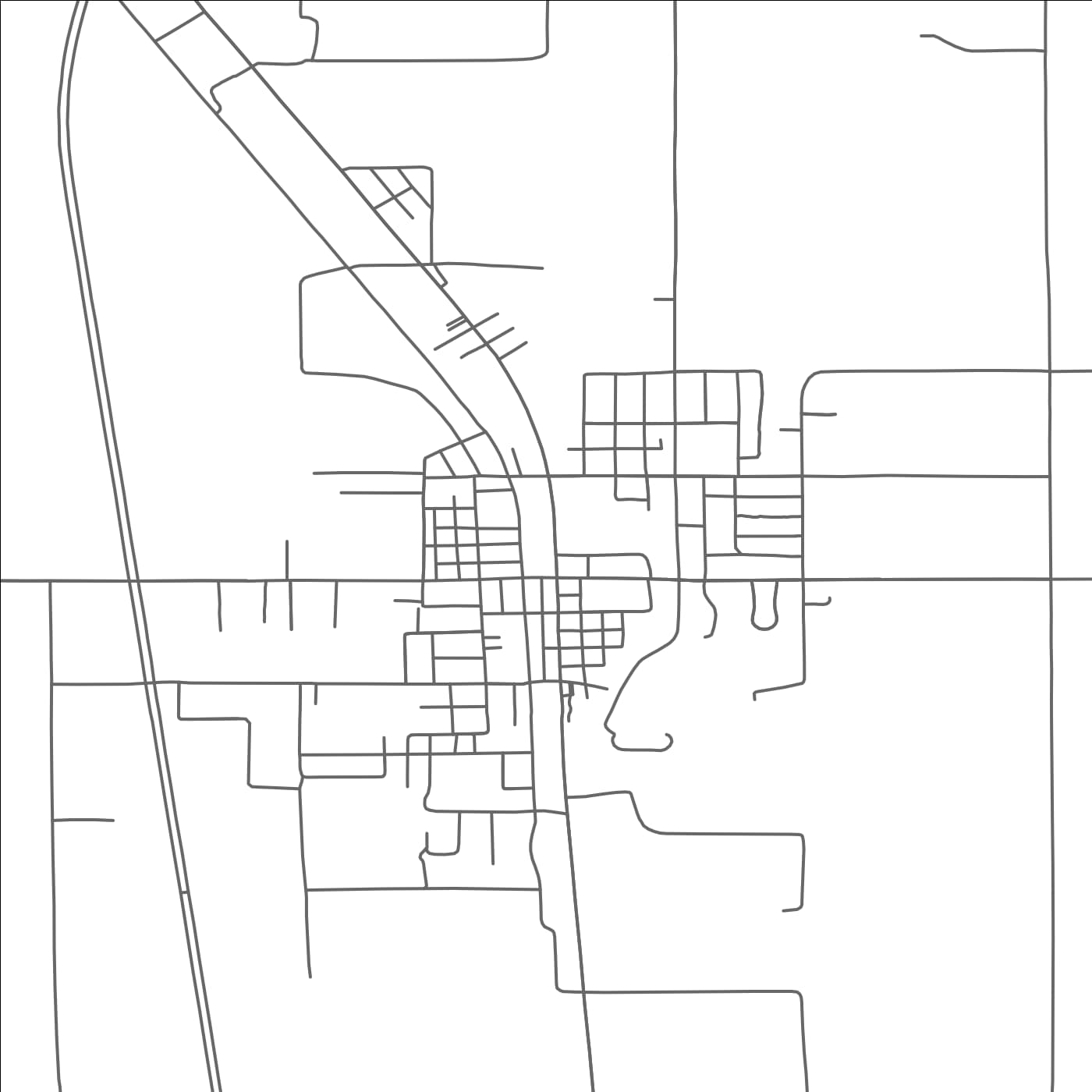 ROAD MAP OF MOUND BAYOU, MISSISSIPPI BY MAPBAKES