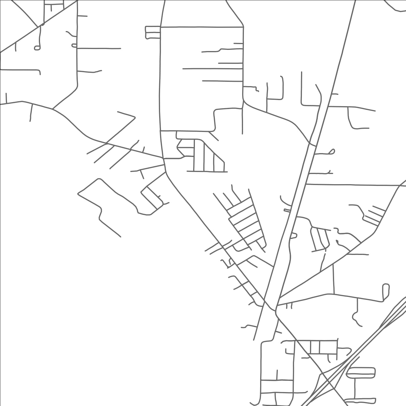 ROAD MAP OF NICHOLSON, MISSISSIPPI BY MAPBAKES