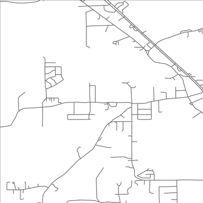 ROAD MAP OF RAWLS SPRINGS, MISSISSIPPI BY MAPBAKES