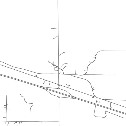 ROAD MAP OF RED BANKS, MISSISSIPPI BY MAPBAKES