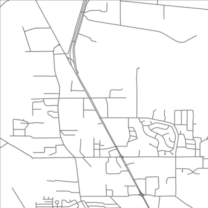 ROAD MAP OF RICHLAND, MISSISSIPPI BY MAPBAKES