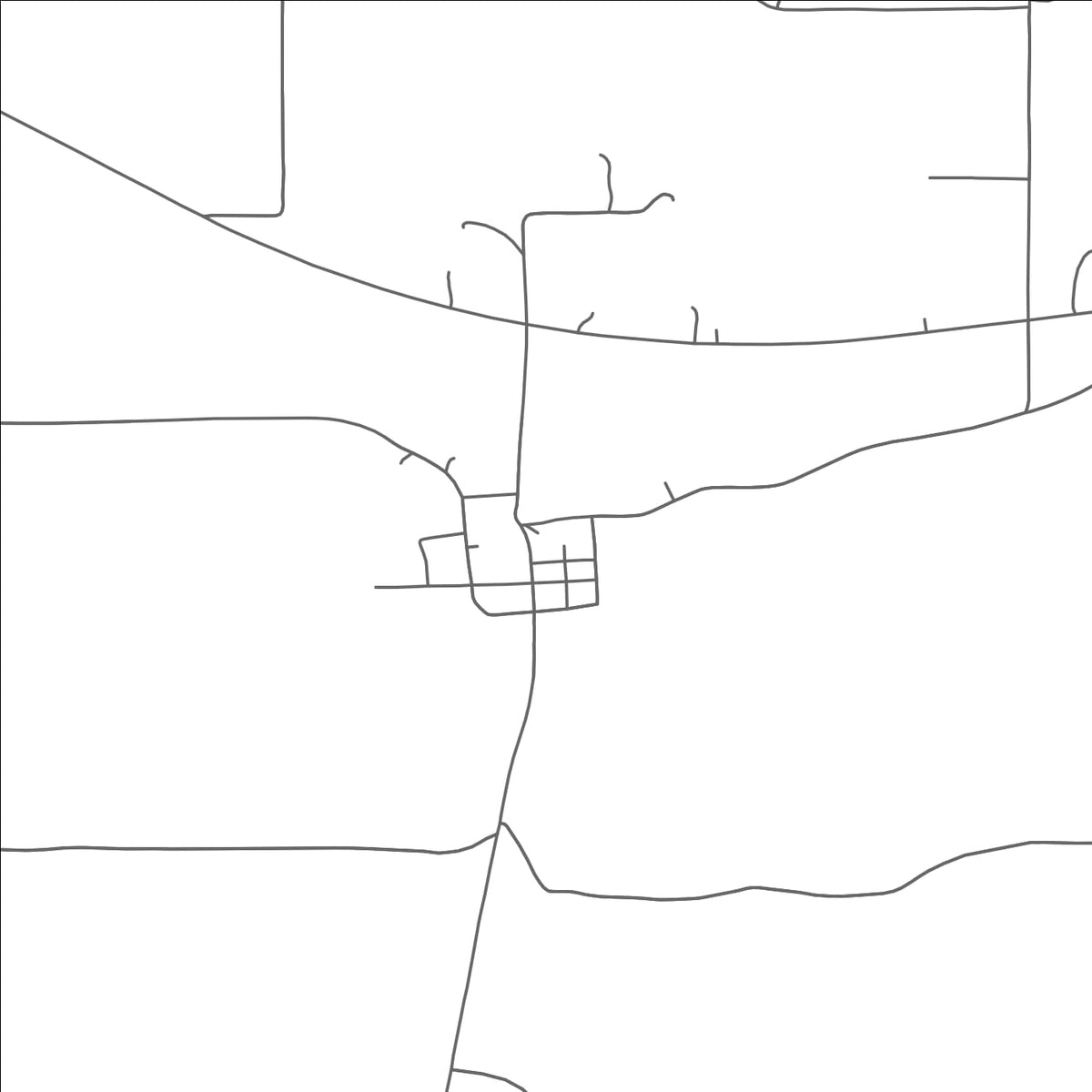ROAD MAP OF SALLIS, MISSISSIPPI BY MAPBAKES