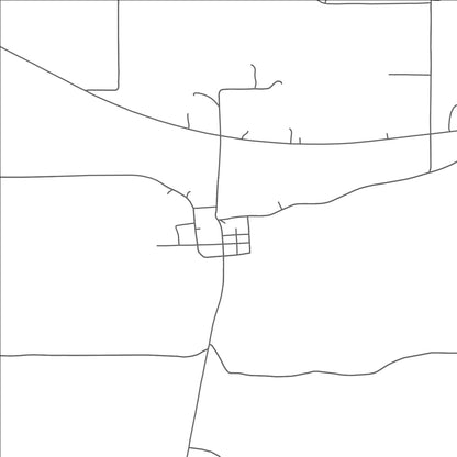 ROAD MAP OF SALLIS, MISSISSIPPI BY MAPBAKES