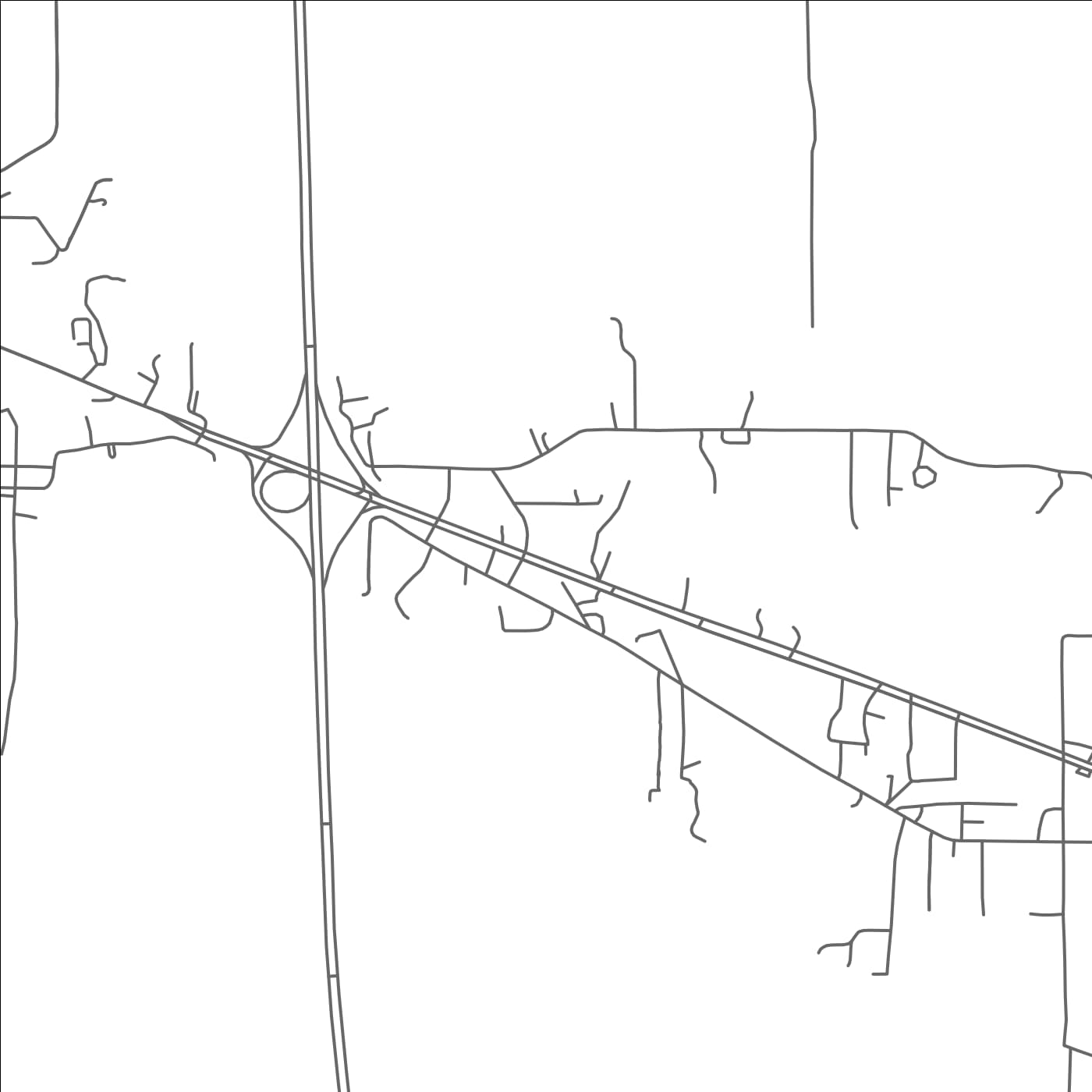 ROAD MAP OF SHANNON, MISSISSIPPI BY MAPBAKES