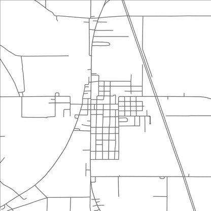 ROAD MAP OF SHELBY, MISSISSIPPI BY MAPBAKES