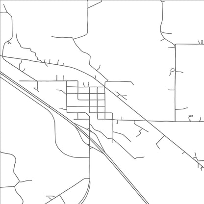 ROAD MAP OF SHERMAN, MISSISSIPPI BY MAPBAKES