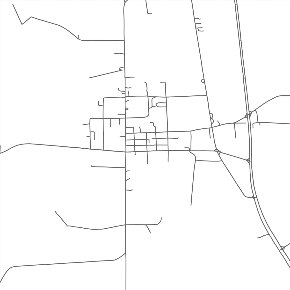 ROAD MAP OF SHUQUALAK, MISSISSIPPI BY MAPBAKES
