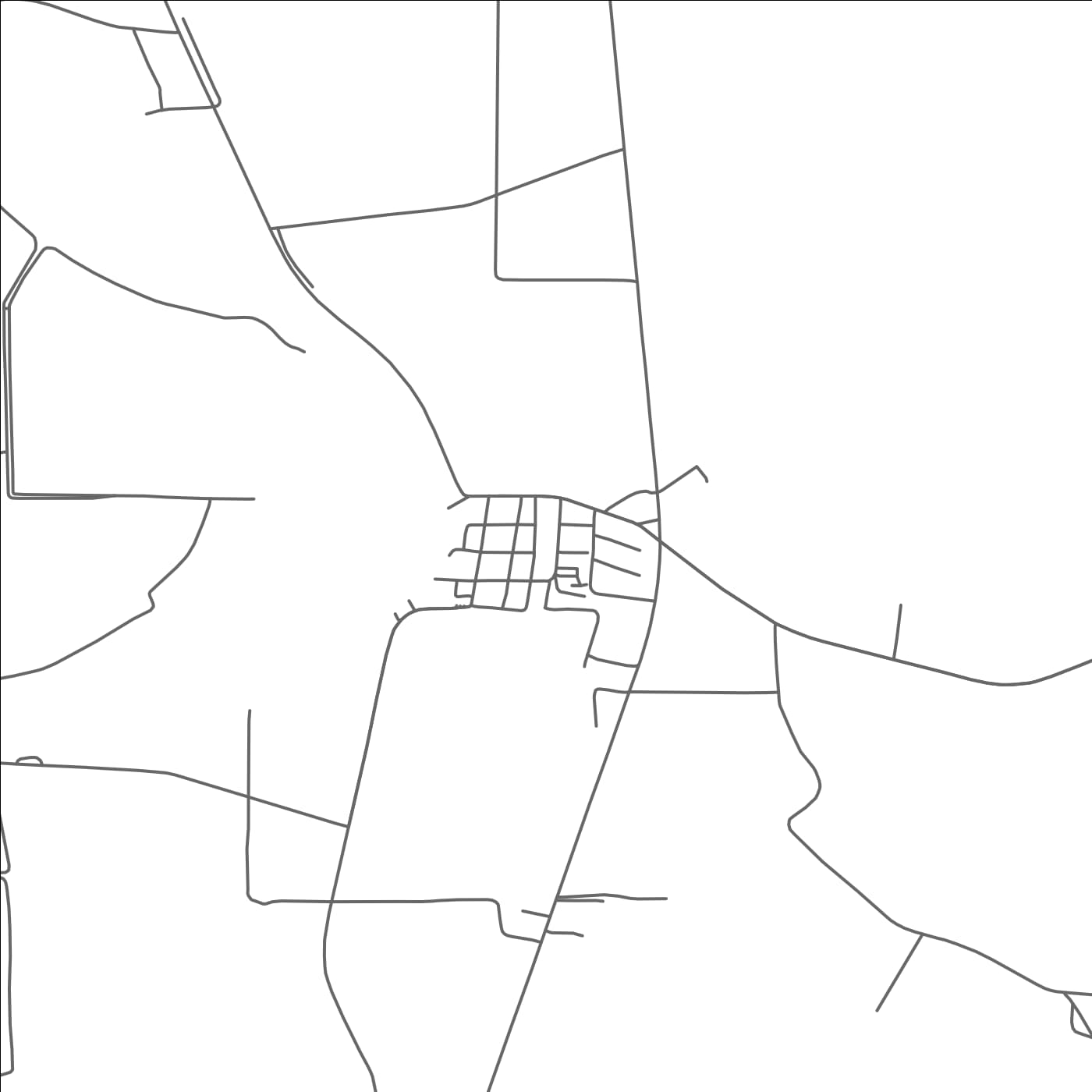 ROAD MAP OF SIDON, MISSISSIPPI BY MAPBAKES