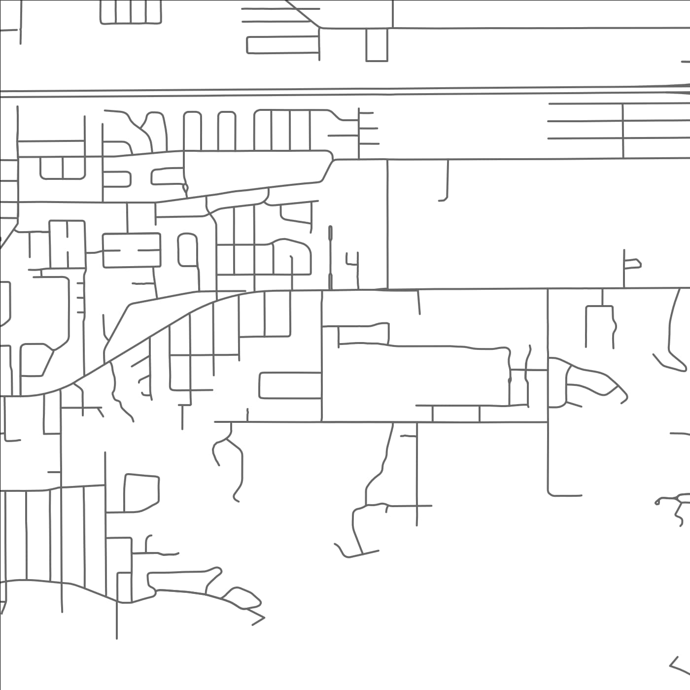 ROAD MAP OF ST. MARTIN, MISSISSIPPI BY MAPBAKES