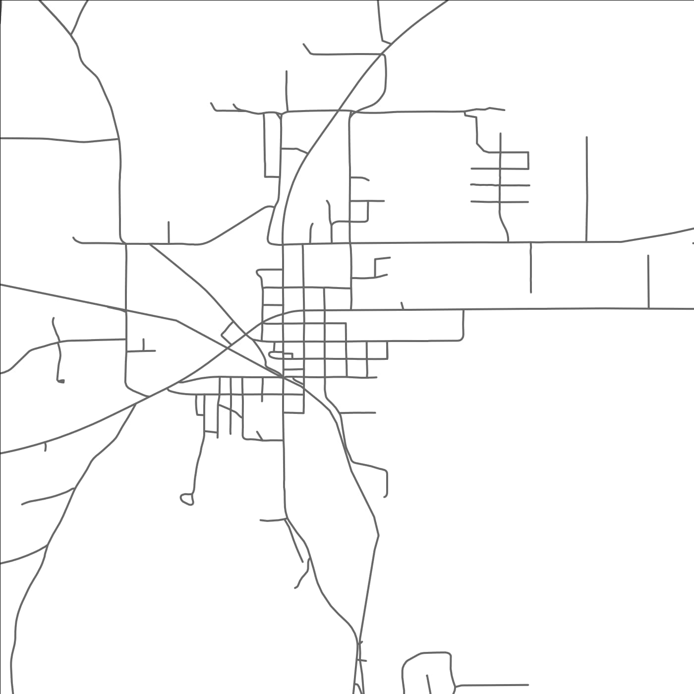 ROAD MAP OF SUMRALL, MISSISSIPPI BY MAPBAKES