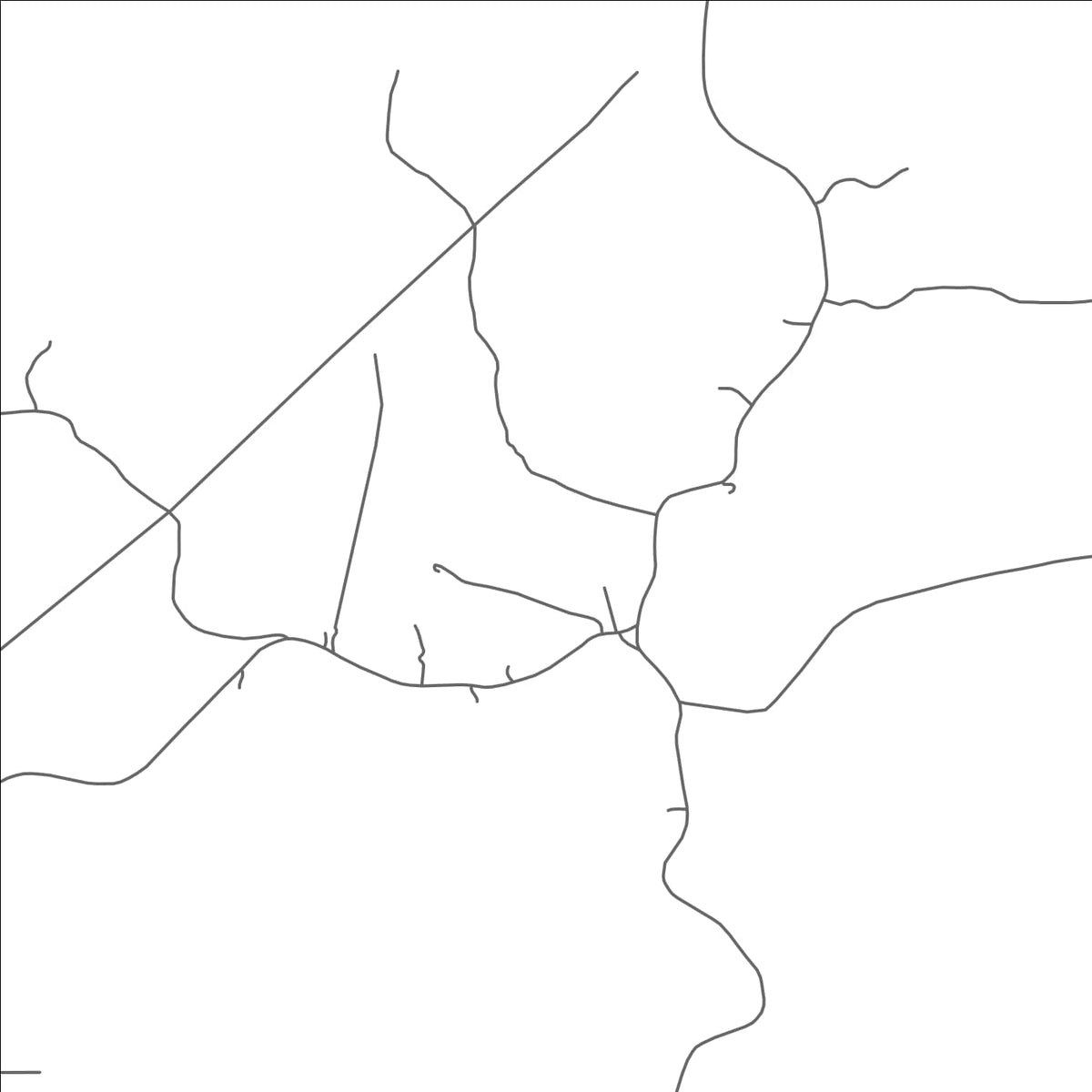 ROAD MAP OF TULA, MISSISSIPPI BY MAPBAKES