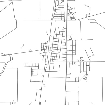 ROAD MAP OF TUNICA, MISSISSIPPI BY MAPBAKES