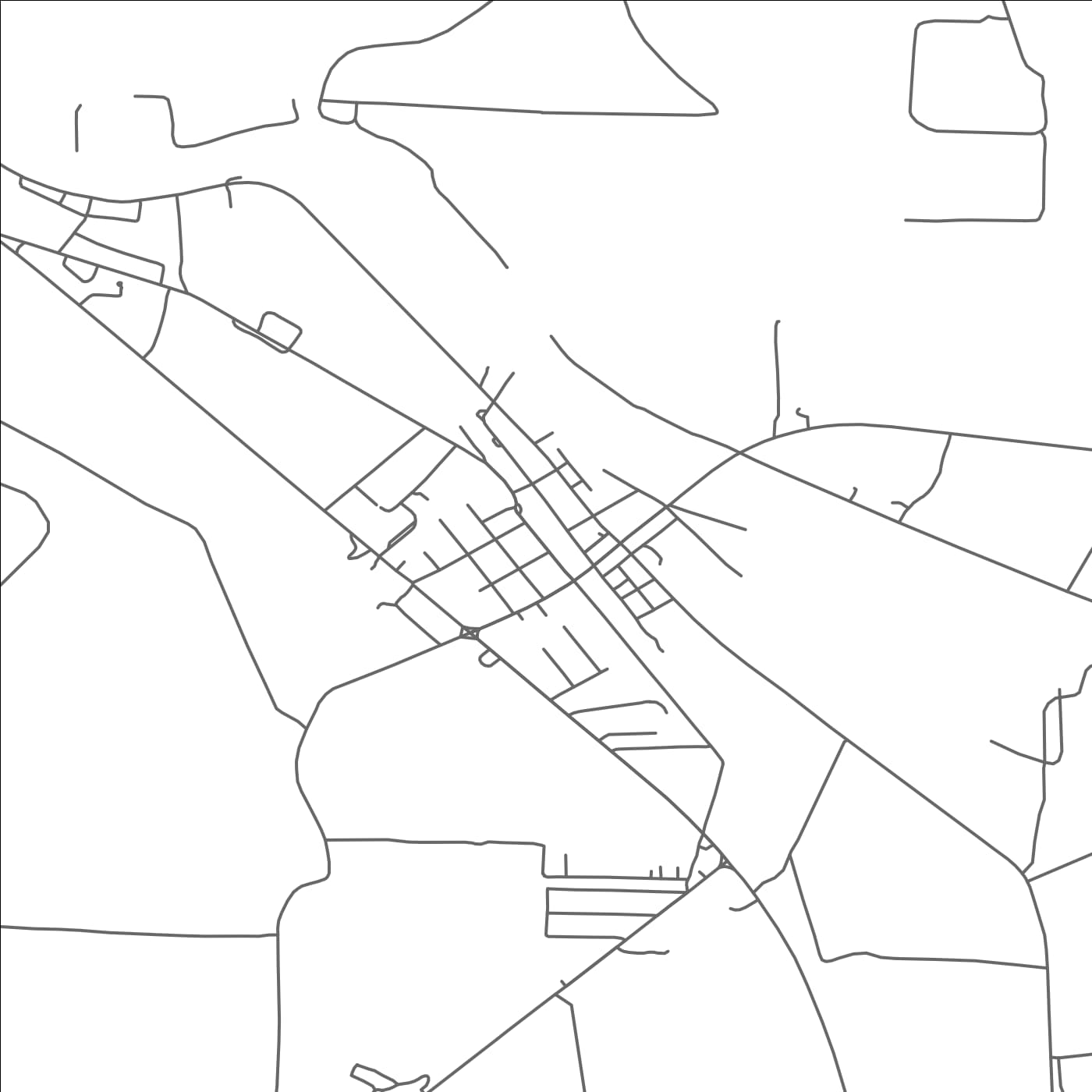 ROAD MAP OF WEBB, MISSISSIPPI BY MAPBAKES