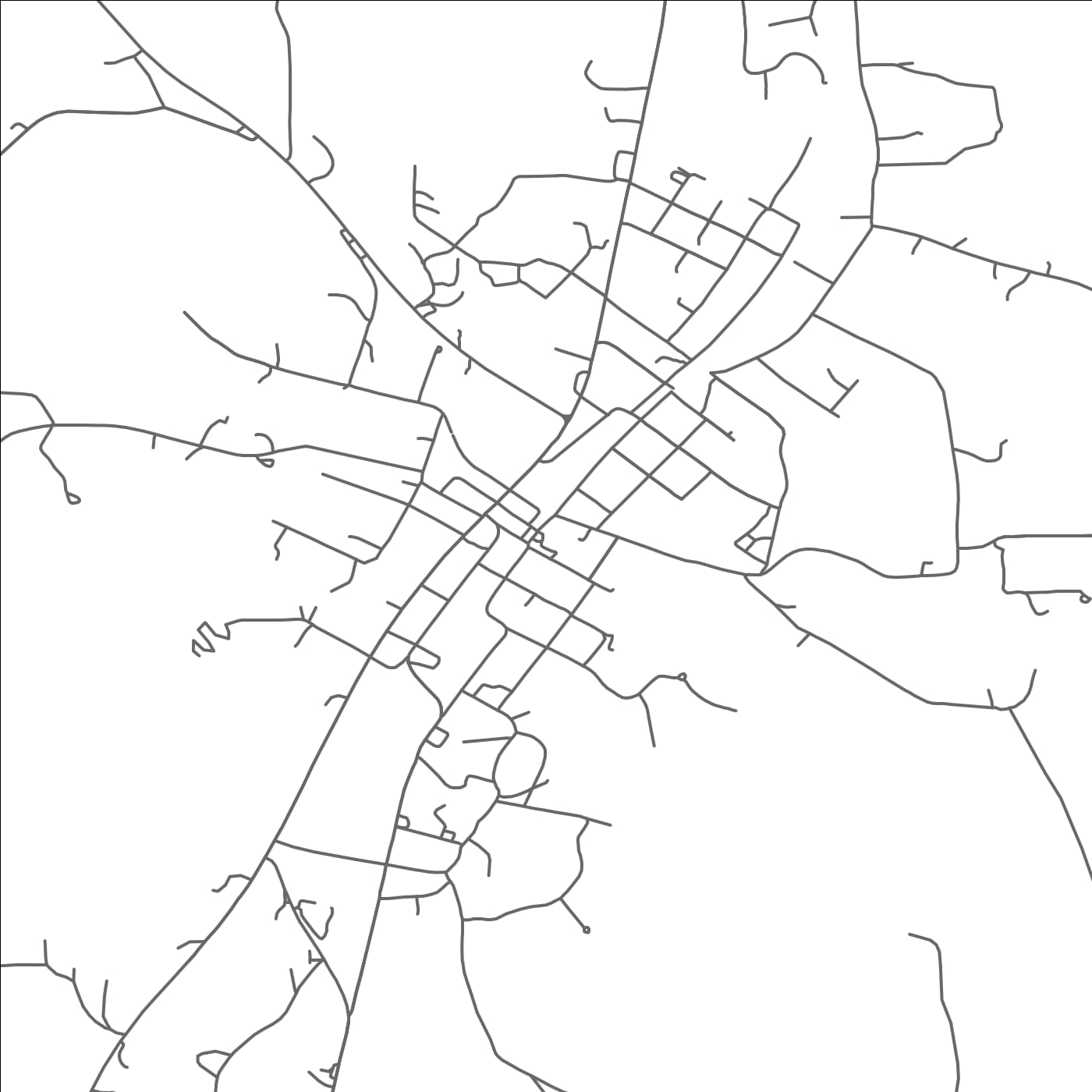 ROAD MAP OF WESSON, MISSISSIPPI BY MAPBAKES