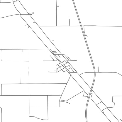 ROAD MAP OF WINSTONVILLE, MISSISSIPPI BY MAPBAKES