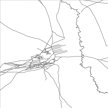 ROAD MAP OF BAYAN, MANGOLIA BY MAPBAKES