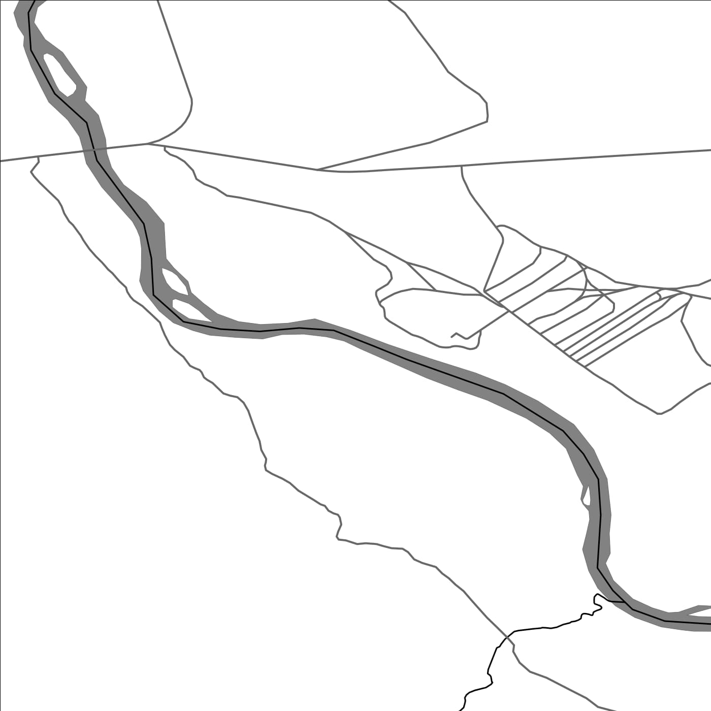 ROAD MAP OF BAYANHUSHUU, MANGOLIA BY MAPBAKES