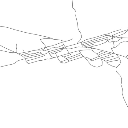 ROAD MAP OF CHONOGOL, MANGOLIA BY MAPBAKES